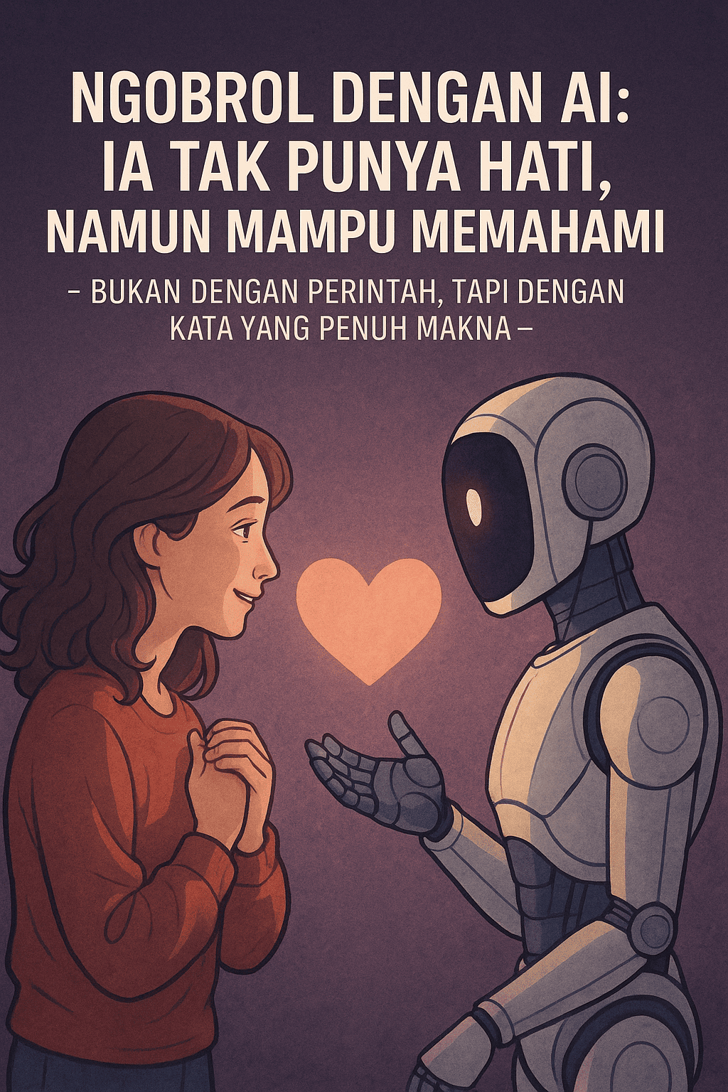 Ngobrol Dengan AI : Tak Punya Hati, Namun Mampu Memahami